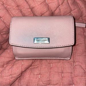 Small Kate Spade Light Pink Wallet